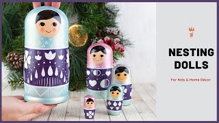 Nesting dolls for Kids & Home Decor by Firebird Workshop