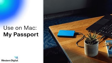 Connect & Use on Mac:  My Passport Hard Drive