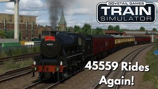 45559 'British Columbia' rides the rails again! | The Romsey Circular... gone wrong.