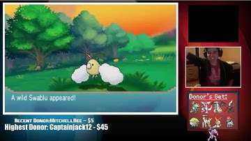 ORAS Shiny Hunting Livestream: Shiny Swablu Encounter (Highlight)