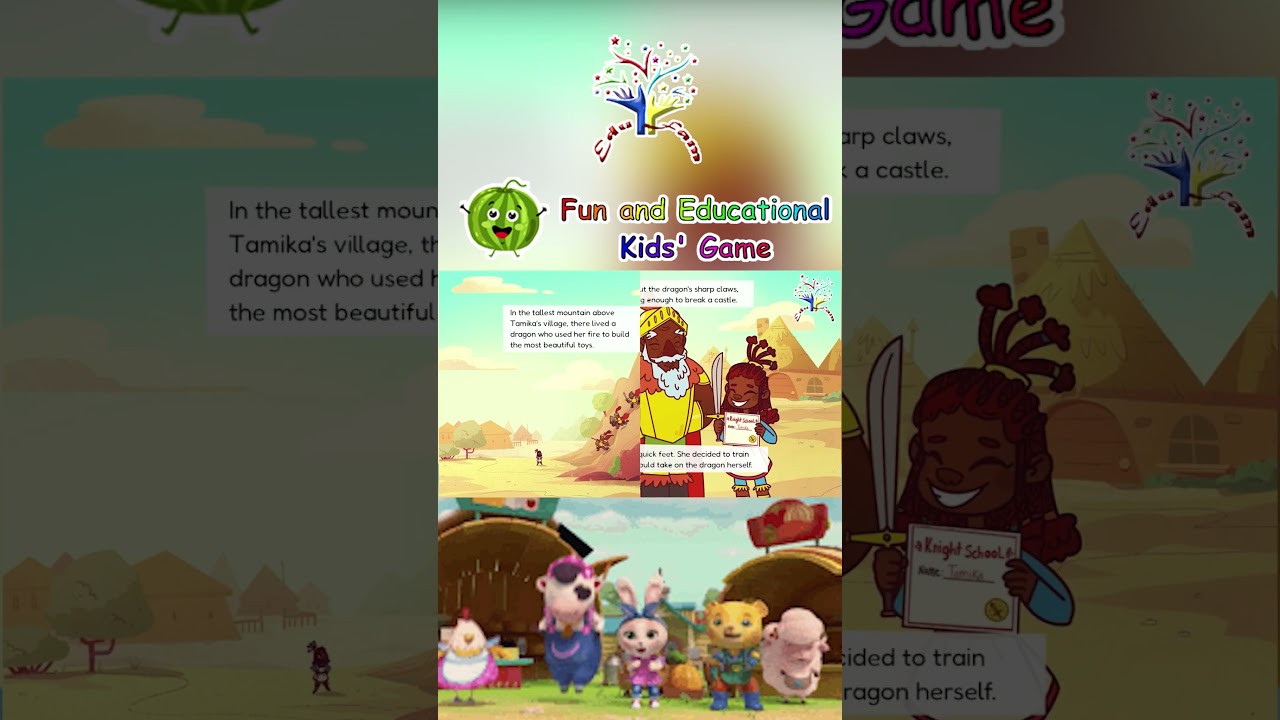 Тамика и дракон | История о смелости | Настоящее мужество — это использование разума для решения ...