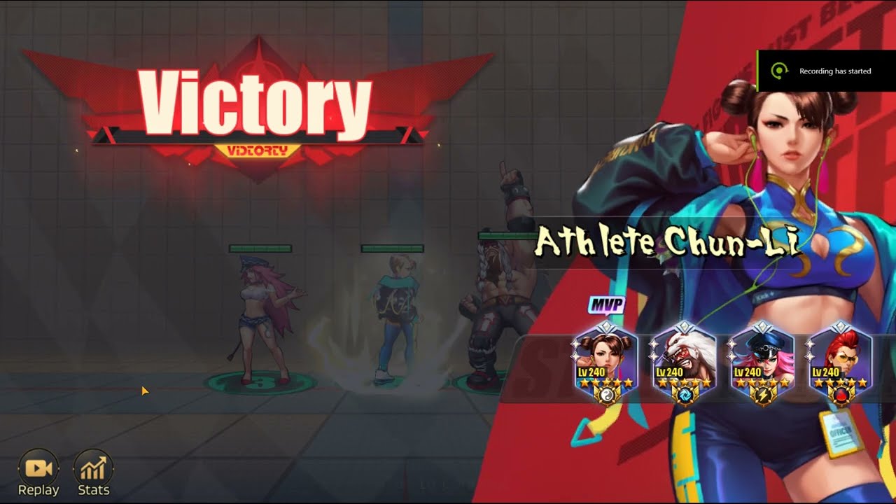 Street Fighter Dual: Athlete Chun li + Beast Zang gief