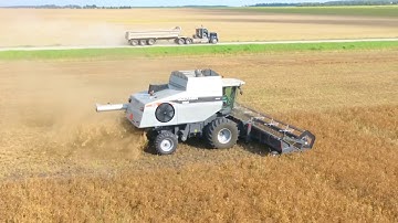 New Holland - Challenger - Gleaner R76 (Show Time - @trawinseeds)