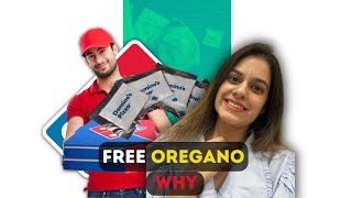 Why does Dominoes give free oregano sachets?