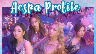 Get To Know Aespa Fast New Girl Group Aespa Profile Youtube