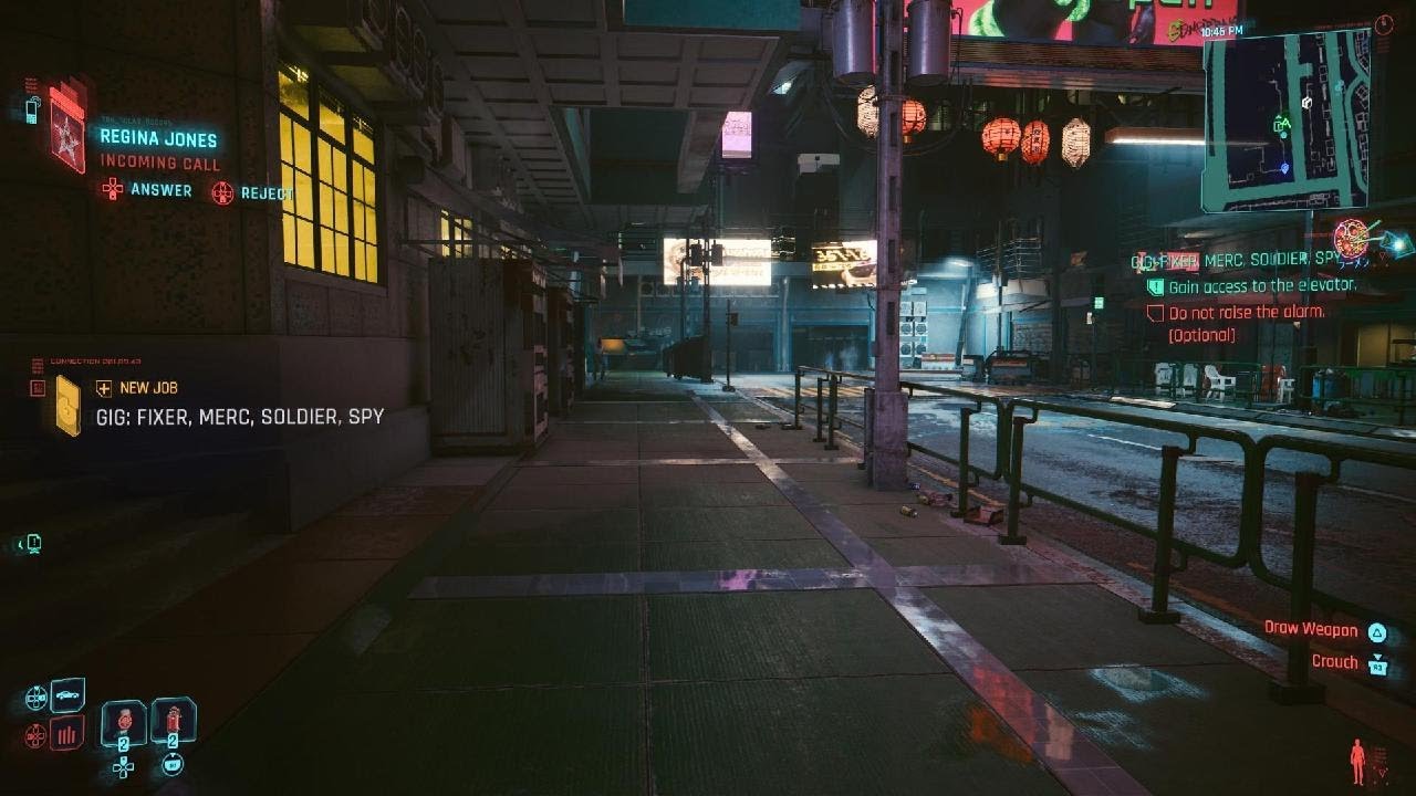 Cyberpunk 2077_Bike ride in Night City