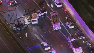 Wrong-way crash causes traffic backup on SB I-17 in Phoenix