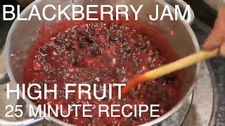 Blackberries Jam Recipe