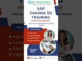 SAP S/4HANA Sales and Distribution (SD) module TRAINING #expertsofttraining