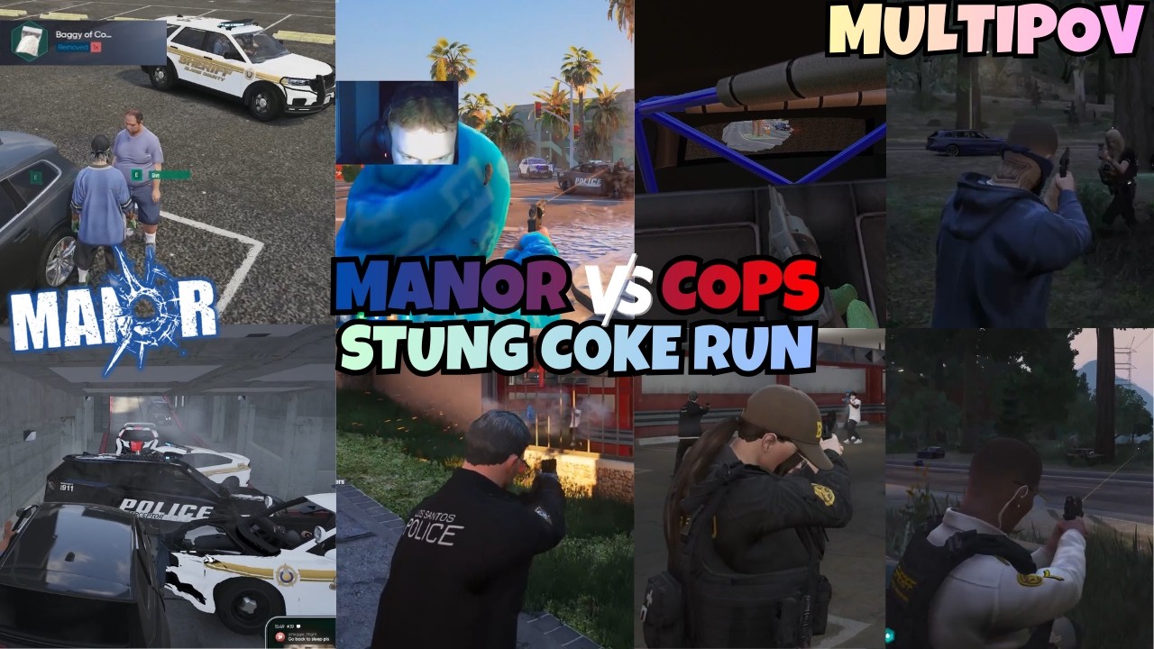 Manor's C0ke Run Gets Stung & PD Chase Ends up in a Shootout Over ...