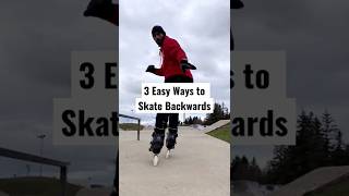 How to Skate Backwards ⏮ #shorts