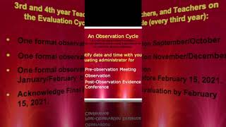 Evaluation Orientation