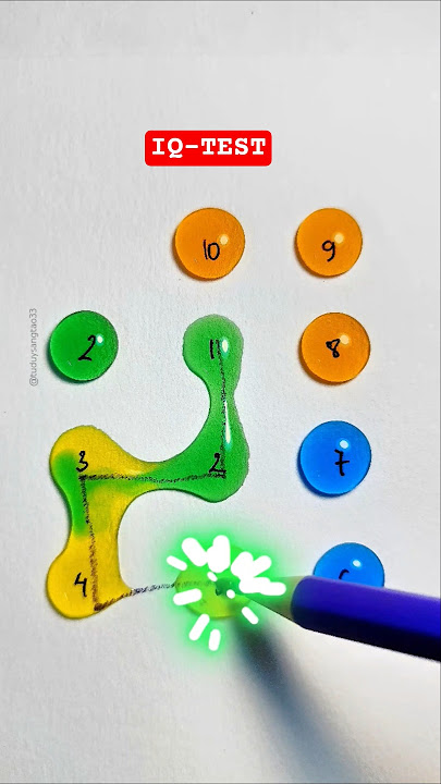 Number Connect Puzzle - #drawing #games #funny #iqtest #maths #shorts