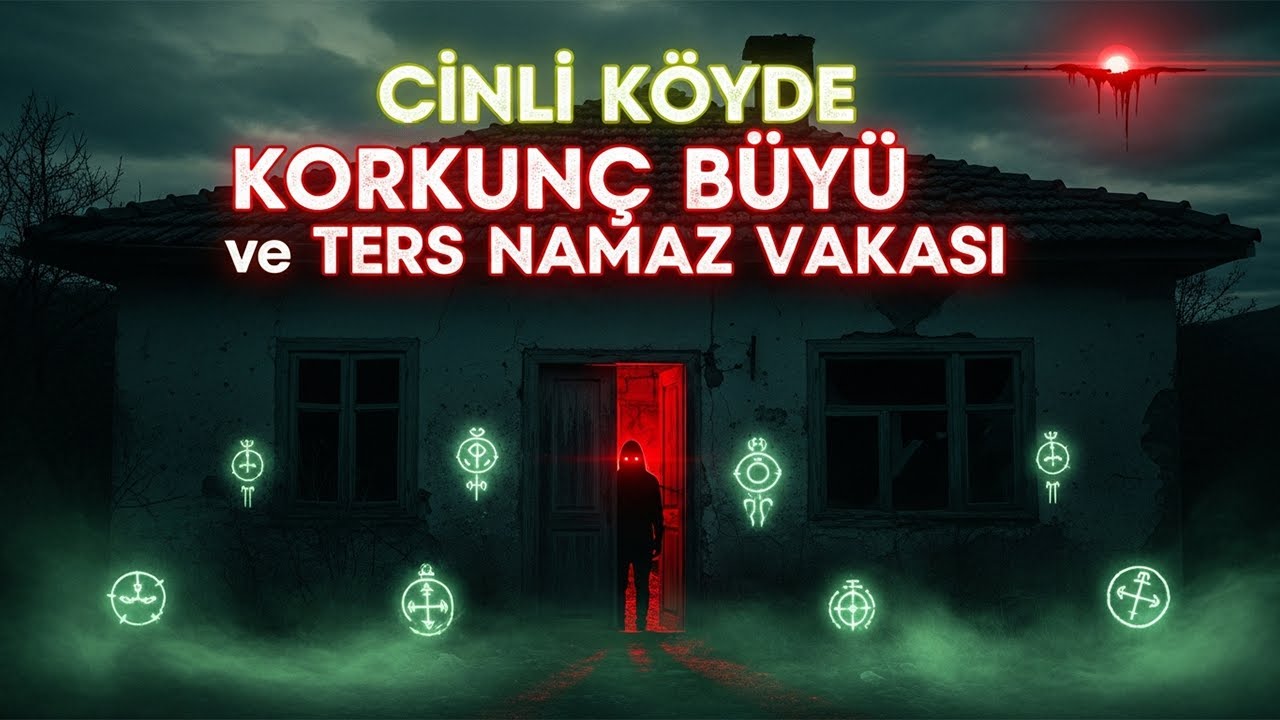 Cinli Köyde Korkunç Büyü ve Ters Namaz Vakası | Korku Hikayeleri İtiraf Cin Hikayeleri Cinli köy