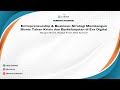 SENA 86: Entrepreneurship &amp; Business