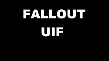 Fallout 4 Mod: Fallout UIF part 2