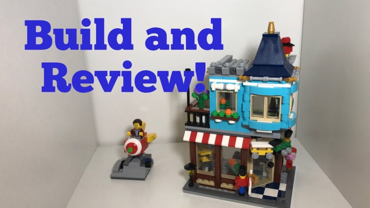LEGO Townhouse Toy store 31105 Review and Speed Build YouTube