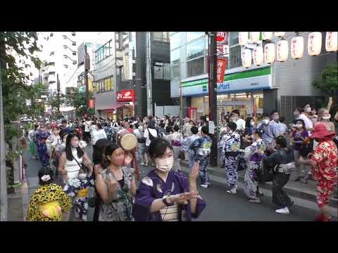 八木節　2022年神楽坂盆踊り１３
