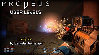 Prodeus user maps | Energize: get power cells to progress through this huge level