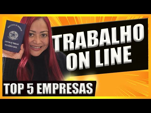 TOP 5 EMPRESAS PRA EMPREGO - #ONLINE