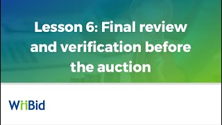 Celebrity WiiBid - Lesson 6  -  Pre-Auction Review of Your Mortgage Application Wealth