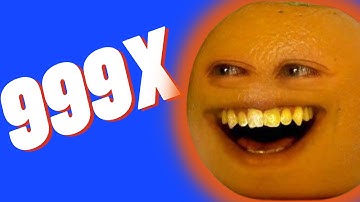 Hey apple 999x speed | Annoying Orange meme sound effect on speed slow reverse sound variations