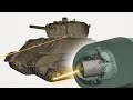 Panther vs sherman jumbo  armor penetration simulation