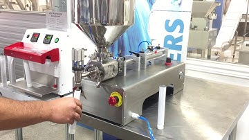 Plastic Tube Sealer, Manual Semi Automatic Tube Filling and Sealing Machines - JDA