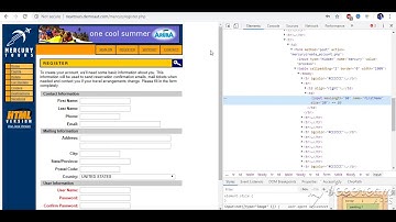 Selenium Tutorial | Easy to Learn |Registration Form Mercury Tours  part 1