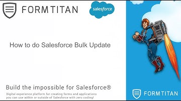 How to do Salesforce Bulk Update