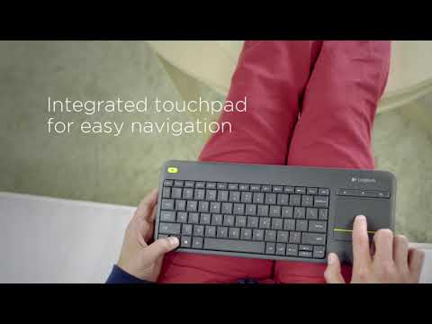 Logitech K400 Plus Wireless Touch Keyboard