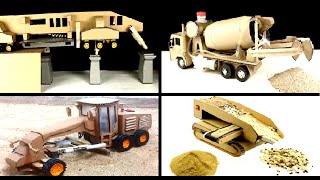 You Need To See These Construction Trucks and Amazing Things From Cardboard.