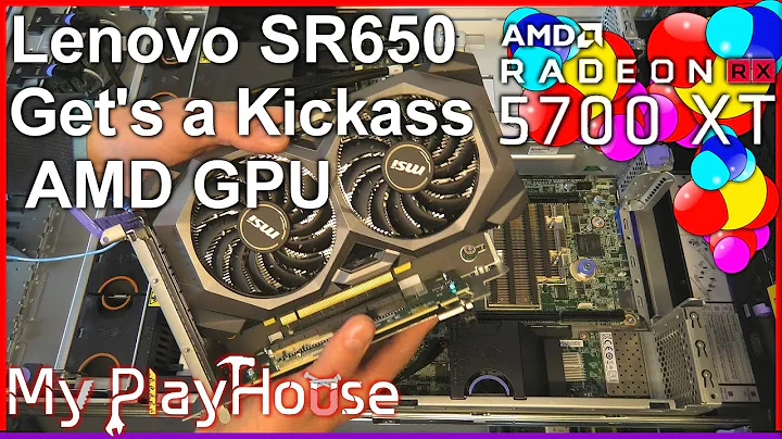 Lenovo SR650にAMD RADEON RX 5700 XTを搭載！
