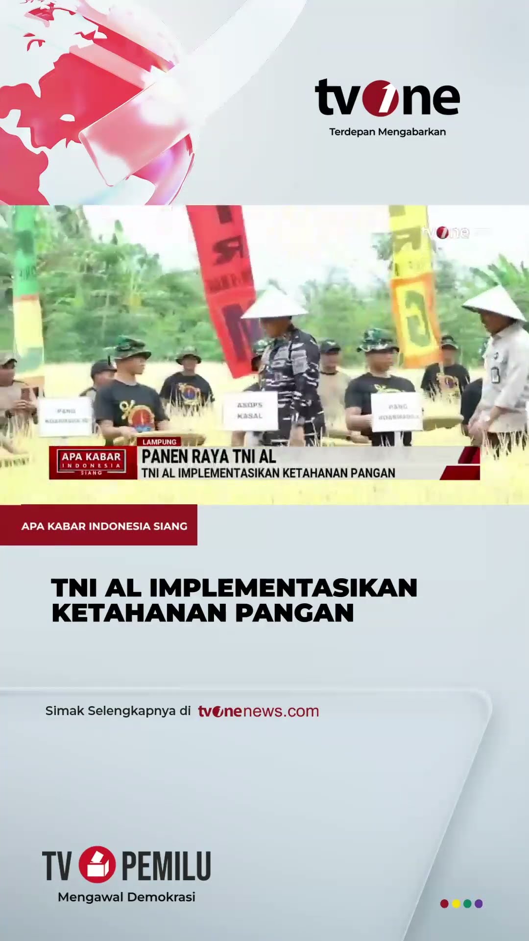 Dukung Program MBG, TNI AL Panen Raya di Lampung | tvOne