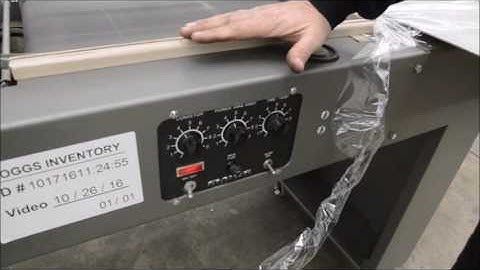 CLAMCO 120 L BAR SHRINK WRAP AND TUNNEL COMBO