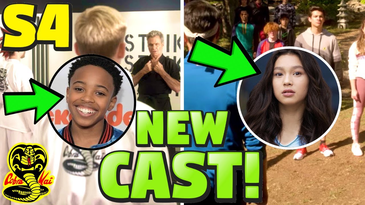 2 NEW CAST MEMBERS CONFIRMED FOR COBRA KAI SEASON 4!! - YouTube