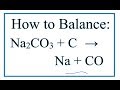 Balancing Chemical Equations Concepts