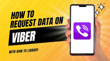 How To Request Data On Viber 2024 - With This Easy Trick Get your Data on Viber | How to Library