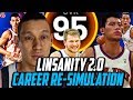 RE-SIMULATING JEREMY LIN'S CAREER! BACKCOURT WITH LUKA! NBA 2K20