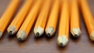 Free Stock Video Download - Pencils on Table Pull Focus