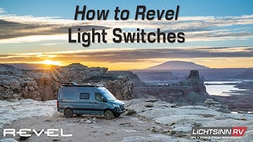 LichtsinnRV.com - How to Revel - Location of Light Switches - Winnebago Class B Diesel Motor Home