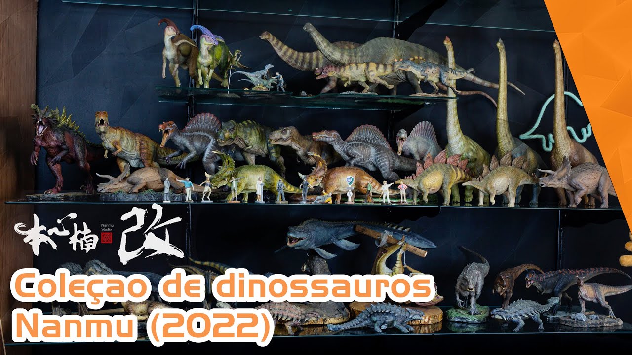 Minha coleção de dinossauros Nanmu Jurassic Brazil Colelction YouTube