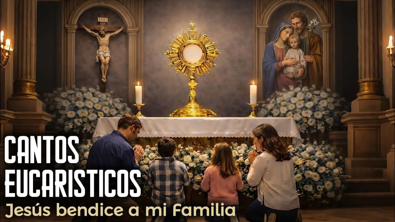 Cantos Eucarísticos para Proteger a la Familia | 30 Minutos de Bendición al Hogar 🙏🏻