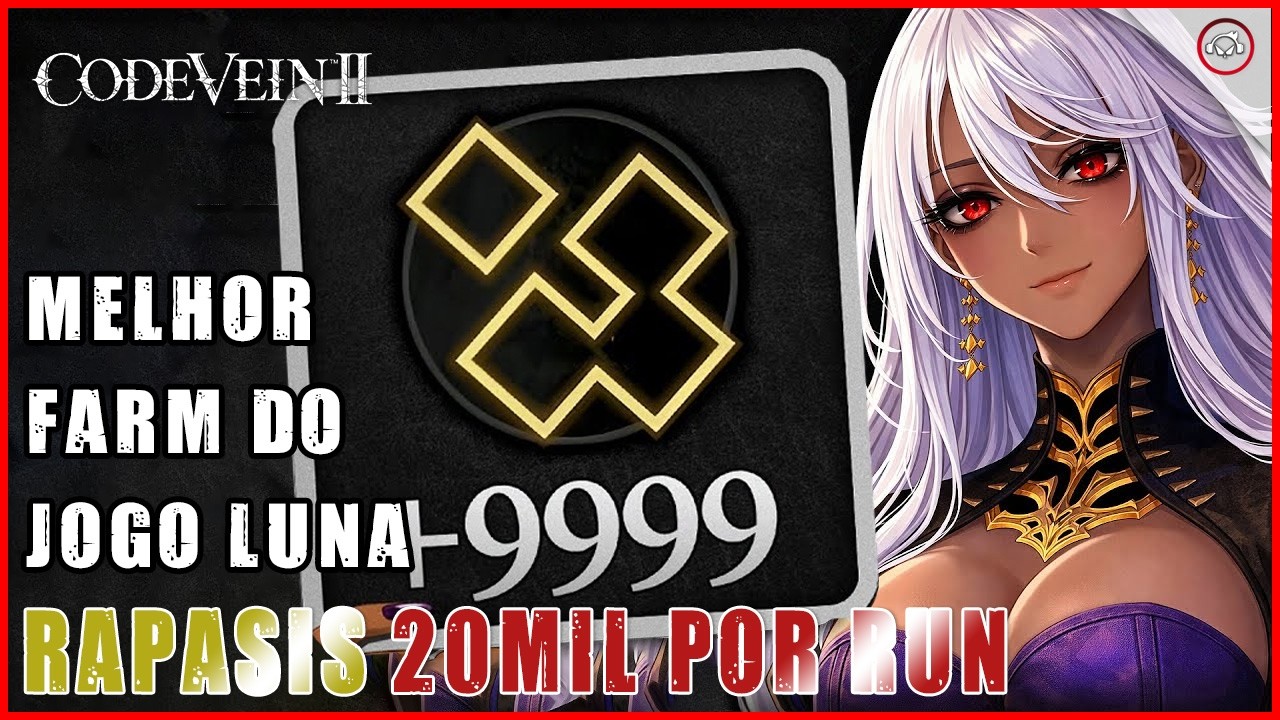 Miniatura do vídeo Code Vein 2, Melhor farm do Jogo Luna Rapasis 20mil por Run | Super-dica
