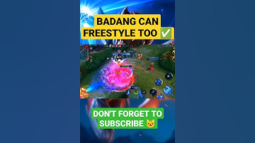 BADANG CAN FLICKER ULTI LIKE CHOU??? FIND OUT 😍. #mlbb  #shorts #tiktok #badang #fyp #freestyle