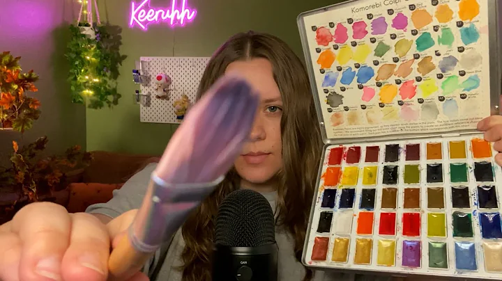 ASMR Painting You in 2 Minutes (Fast)