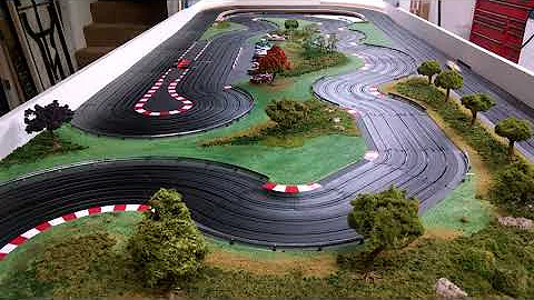 How to Build an AFX slot car track for Aurora cars.   That looks cool too!