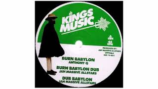 Anthony Que / Dan Corn - Burn Babylon - 12" - Kings Music