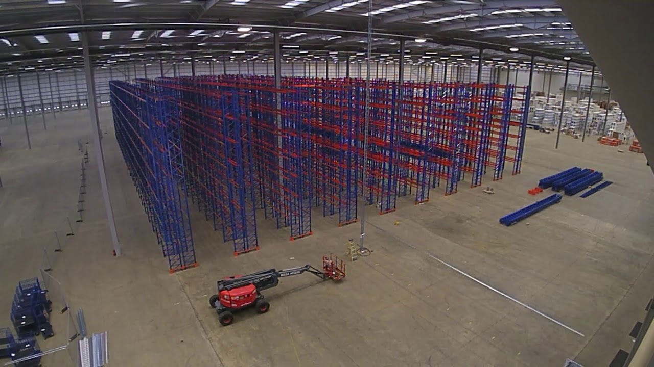 Our Latest Pallet Racking Installation