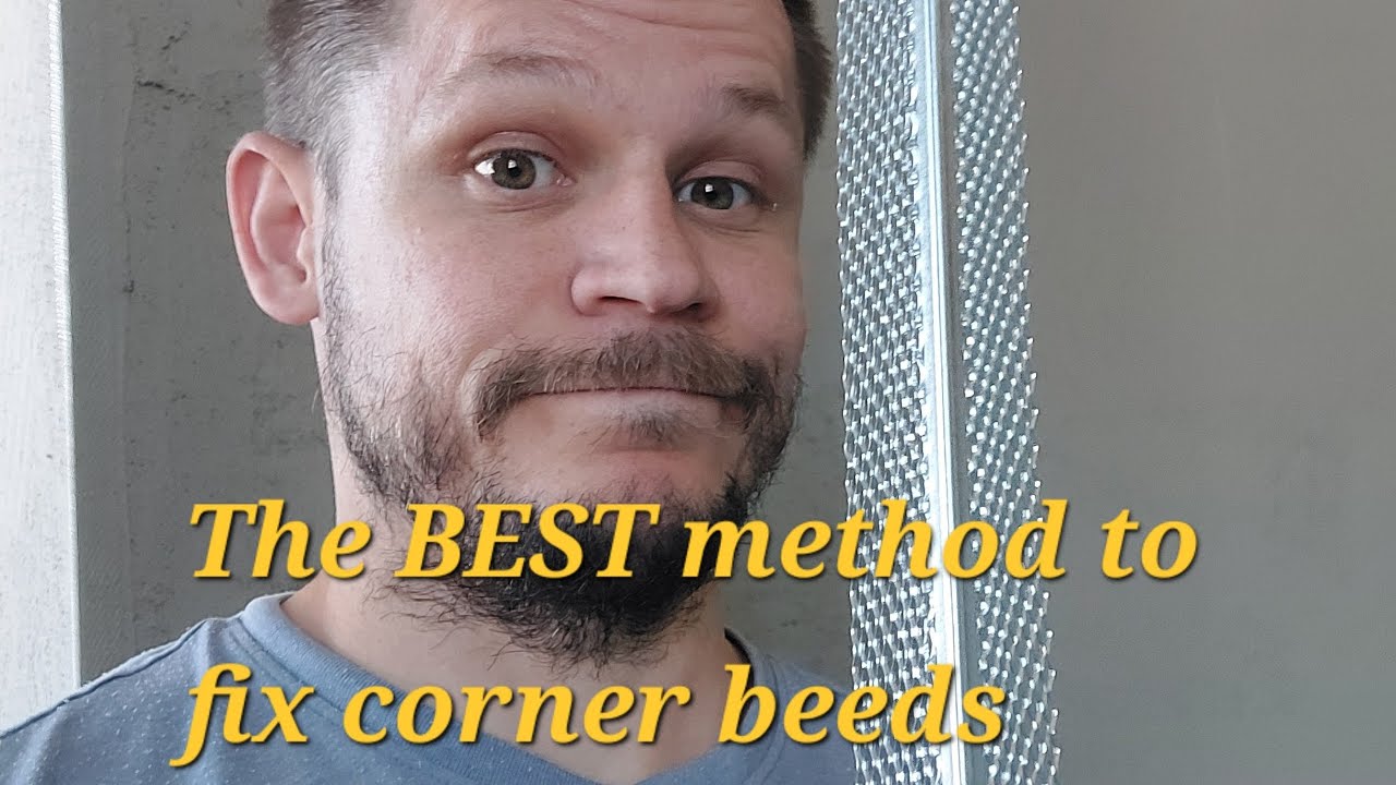 SOLID PLASTERING. How to float and set corner beeds. - YouTube